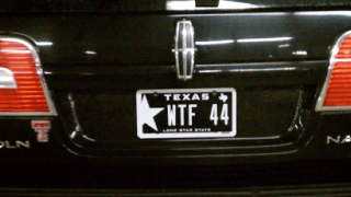 Capitol Hill Staffer Changes His 'WTF 44' License Plates
